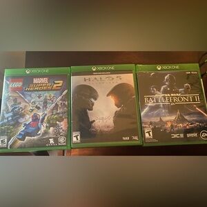 3 Xbox one games